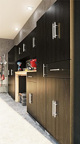 SystemBuild Evolution 36" Utility Storage Cabinet, Black Oak SystemBuild