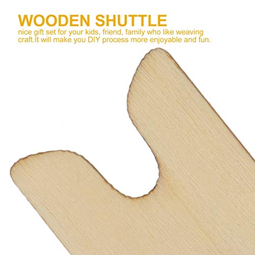 EXCEART 1 Set Weaving Cards Kit Tablet Weaving Card Paper Loom Cards with Unfinished Shuttles 10 Colors Thread Bag for DIY Art Craft Gift Motor EXCEART