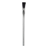AES Industries 3/8" Wide Pure Horsehair Acid Brush with Tin Plated Handle - Made in the USA 144 Brush Pack AES Industries