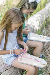 Choose Friendship, My Friendship Bracelet Maker®, 20 Pre-Cut Threads - Makes Up to 8 Bracelets (Craft Kit, Kids Jewelry Kit, Gifts for Girls 8-12) Choose Friendship