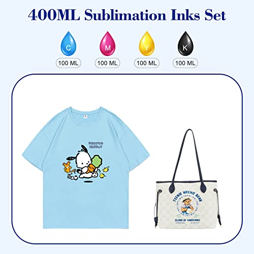 Pristar Sublimation Ink for EPS Ecotank ET 2803 ET-2800 ET-4800 ET-2850 2840 ET-2710 ET 2720 ET 2760 ET-15000 ET-3760 ET-2400 ET-2750 5170 400ml Pristar