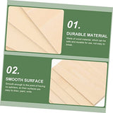 COHEALI 5pcs Board Accessories for Grilling Fish Plank Sign Making Kit Unfinished Wood Planks Unfinished DIY Wood Planks Hardwood Cut to Size Wooden COHEALI