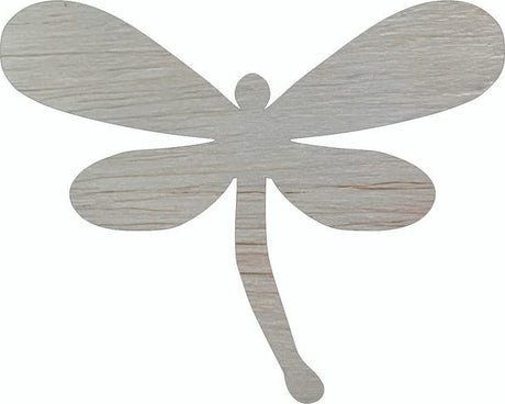 Wooden Dragonfly 6" Cutout, Unfinished Wood Blank Animal Craft NEXTCraft