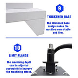 LGXEnzhuo 110V Pneumatic Hinge Boring Insertion Machine Single Head Hinge Drill Hinge Drilling Machine for Drilling Wardrobe Door Kitchen Cabinet LGXEnzhuo