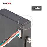 Arducam 8MP IMX179 Lightburn Camera, Autofocus USB Camera Module with Metal Case, Ultra HD Embedded USB Camera for Raspberry Pi, Windows, Linux, Arducam