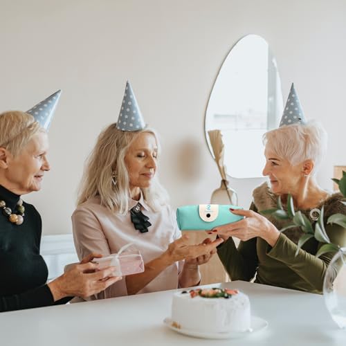 RealPlus 12 Sizes Crochet Hooks Set for Arthritic Hands, Ergonomic Soft Grip Handles, Crochet Kit for Beginners, Christmas Gifts for Women, Large RealPlus