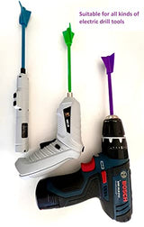 Epoxy Mixer Attachment for Drill Reusable Paint Mixer for Drill Resin Mixer Paint Stirrers Drill mixer Drill Attachment For Resin Molds Mixing (16) NAIVEBLUE