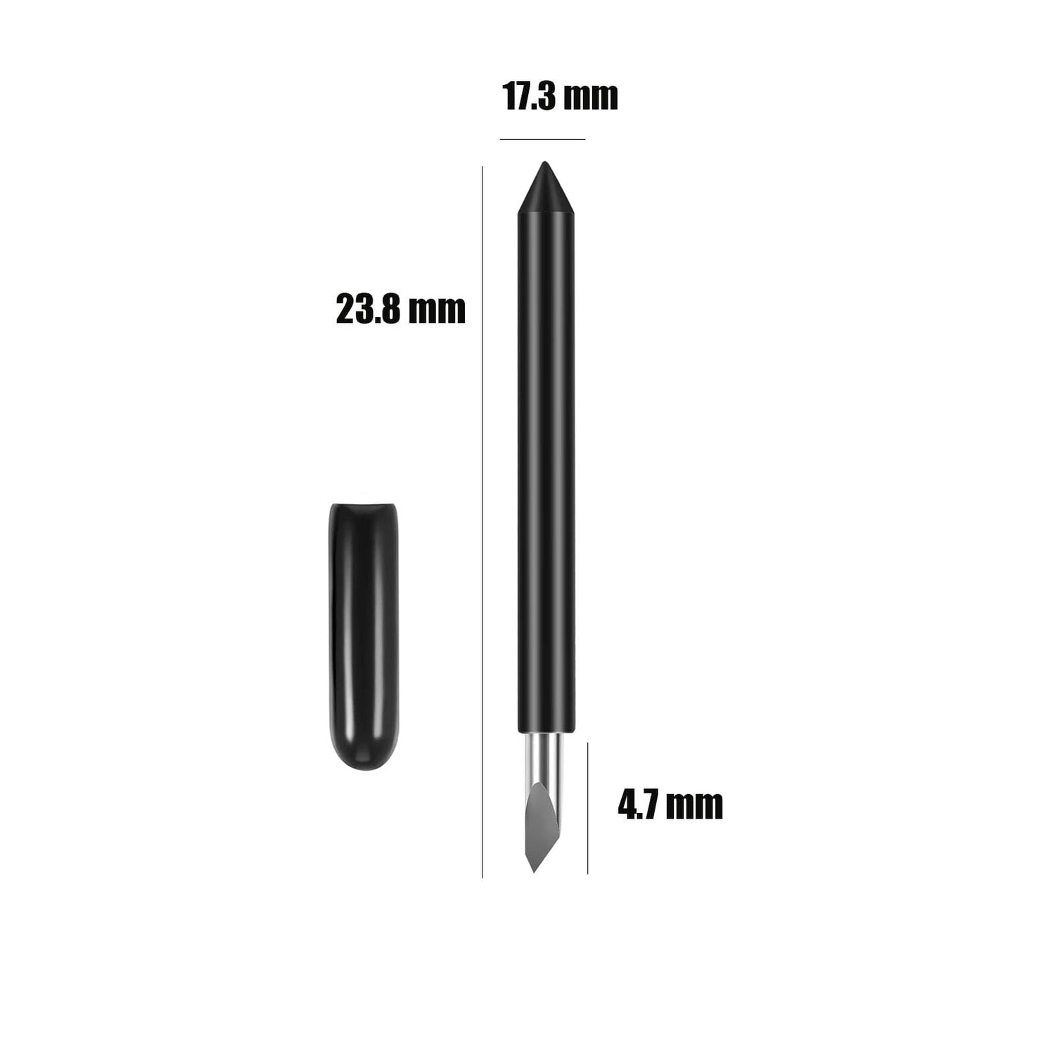LonXFan Premium Deep-Cut Blase 10PCS Cutting Deep Cut Replacement Blades Compatible with Cricut Maker/Explore Air/Air 2 / Explore Air 3 Cutting LonXFan
