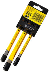 Stanley 4-18-298 Cold Chisel Set, 3 Pieces, Yellow/Black Stanley