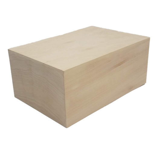 Basswood Lumber Carving Blocks 4" x 8" (1Pc) (4" x 8" x 8")