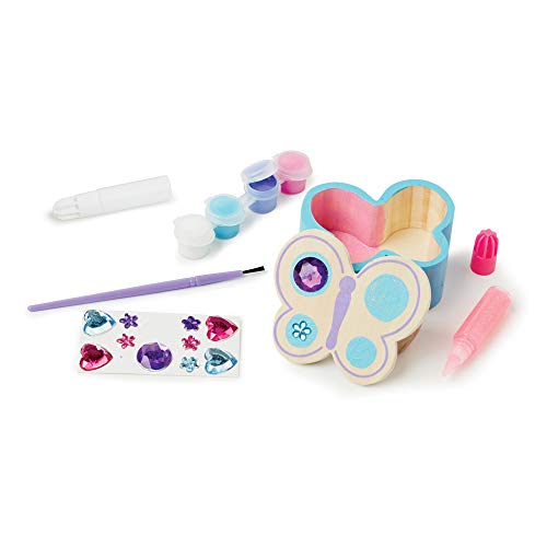 Melissa & Doug Created by Me! Butterfly Box Wooden Craft Kit Melissa & Doug