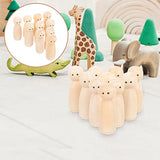 MAGICLULU 10pcs Wooden Peg Dolls Bodies Wooden Figures Decorative Peg Doll People for DIY Painting Craft Art Projects MAGICLULU
