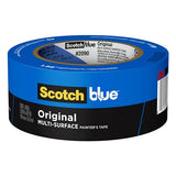ScotchBlue Painter's Tape Original Multi-Surface Painter's Tape, 1.88 In. x 60 Yds, Blue, Paint Tape Protects Surfaces & Removes Easily, Painting ScotchBlue