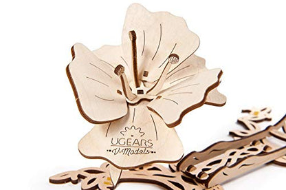 Mechanical UGEARS Wooden 3D Puzzle Model Butterfly Construction Set