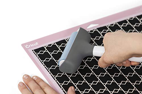 Cricut Brayer, Rubber Roller for Crafts, Works with Fabric, Vinyl, Iron-On & Inking Blocks, Extend Life of Cricut FabricGrip Mat, Compatible with Cricut