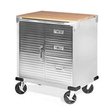Seville Classics UltraHD Rolling Storage Cabinet with Drawers (UHD20205B) Seville Classics