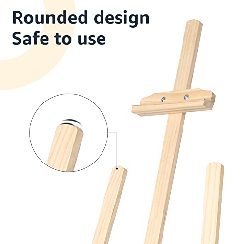 Nian Feng Easel Stand for Painting, Wooden Easel for Painting Canvas, Art Easel for Adults, Adjustable＆Folding, for Drawing, Wedding Sign, Poster, nianfeng