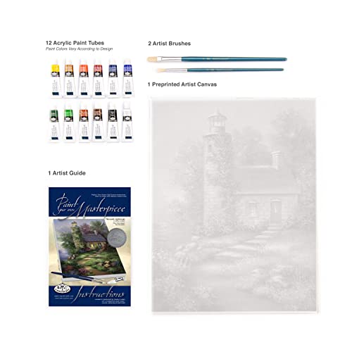 Royal & Langnickel Paint Your Own Masterpiece Painting Set, Romantic Lighthouse - WoodArtSupply