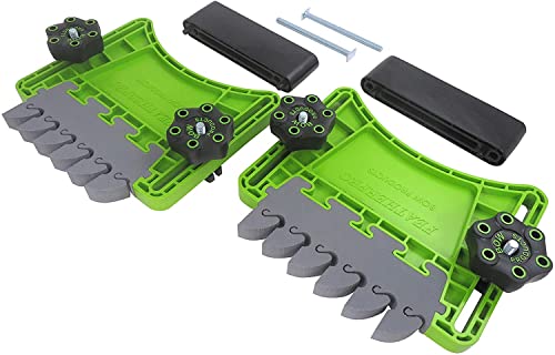 BOW Products FeatherDUO FP3 - Featherboard for Table Saws, Router Tables and Band Saws - Stackable Feather Board with EVA Feathers for Taller BOW Products