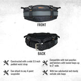 WOLF WTH2110 Heavy-Duty Ballistic Padded Tool Work Belt | Compatible w/Pouches, Holsters & 4-Point Suspenders | Body Waist Comfort Lightweight WOLF Industrial Products