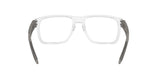 Oakley Men's Ox8156 Holbrook Rx Square Prescription Eyeglass Frames, Polished Clear/Demo Lens, 56 mm Oakley
