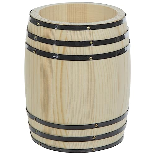 Hobby Lobby Wood Barrel - WoodArtSupply