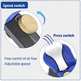 6 Inch Air Random Orbital Sander, Pneumatic Palm Sander tool with 10 Pcs Sandpapers, Air Sanders For Auto Body Work By Bowd BOWD