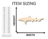 Unfinished Wood Lemon Shark Shape - Craft - up to 36" DIY 10" / 3/4" 24 Hour Crafts