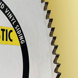 IVY Classic 35056 Swift Cut 10" 200 Tooth Aluminum & Plastic Cutting Circular Saw Blade with 5/8" Arbor, 1/Card IVY Classic