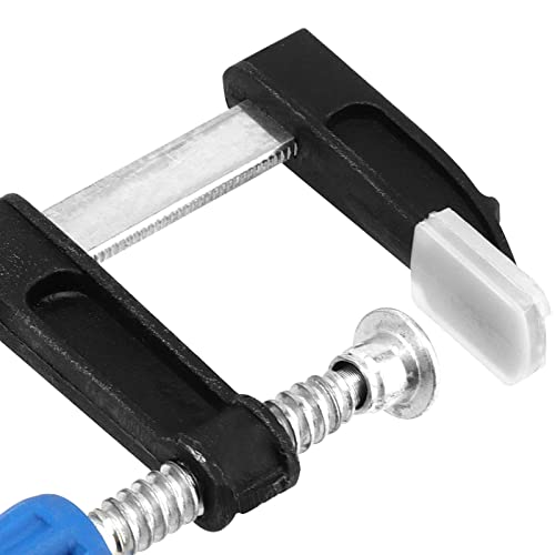 TAICHEUT 10 Pack 8 Inch Bar Clamps, F Steel Bar Clamps with Pad Protector for Welding, Woodworking and DIY Project TAICHEUT