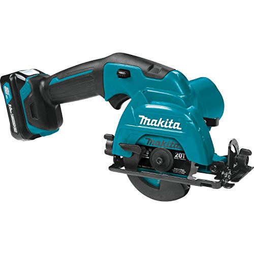 Makita SH02R1 12V max CXT® Lithium-Ion Cordless 3-3/8" Circular Saw Kit (2.0Ah) - WoodArtSupply