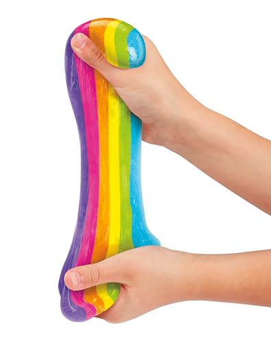 CRA-Z-Slimy Bucket Tricolor Rainbow 48 OZ Cra-Z-Slime