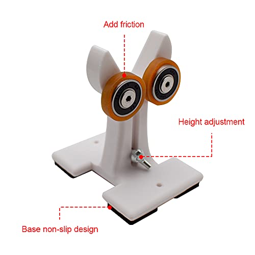 Portable Professional Lure Fishing Rod Winding Machine DIY Fishing Rod Epoxy Resin Rotating Gluing Machine 0-30RPM Adjustable Aitoserlea