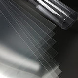 BANLTRE 10 Pack 12" x 24" 6mil/0.15mm Thick Clear Blank Stencil Sheet for Cricut,Craft Plastic Sheets BANLTRE