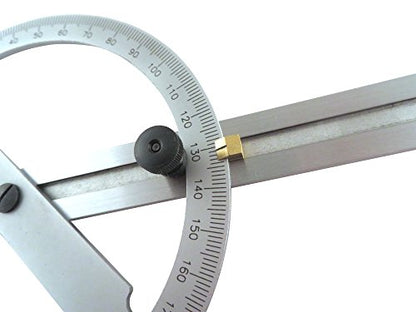 Taytools 12" Hardened Steel Protractor Angle Finder Sliding Bevel Gauge TTWHDP - WoodArtSupply