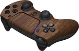 Custom Wireless Controller Compatible with PS5 - Multiple Designs Available (PS5 Wood) Custom Controllerzz