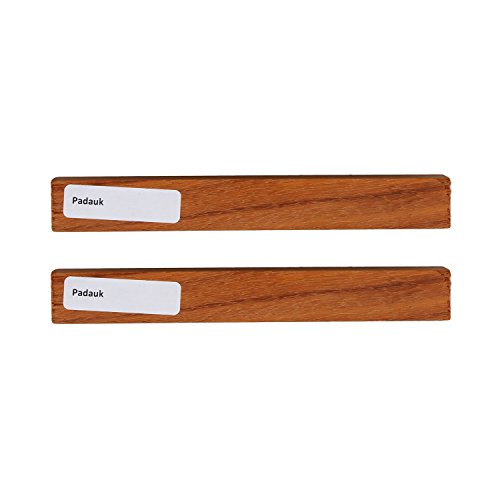 DCT Wood Turning Blanks 2-Pack, 3/4in x 3/4in x 6in Padauk – Wood Blanks for Turning, Wood Pen Blanks Deadwood Crafted Tools