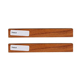 DCT Wood Turning Blanks 2-Pack, 3/4in x 3/4in x 6in Padauk – Wood Blanks for Turning, Wood Pen Blanks Deadwood Crafted Tools