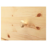 ATAADINE TARVA 6-Drawer Chest, Pine, 59 1/2x36 1/4" Natural Pine Wood Home Bedroom Dorm Furniture Unfinished ATAADINE