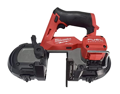 Milwaukee 2529-21XC M12 FUEL 12-Volt Lithium-Ion Cordless Compact Band Saw XC Kit with One 4.0 Ah Battery, Charger and Tool Bag - WoodArtSupply