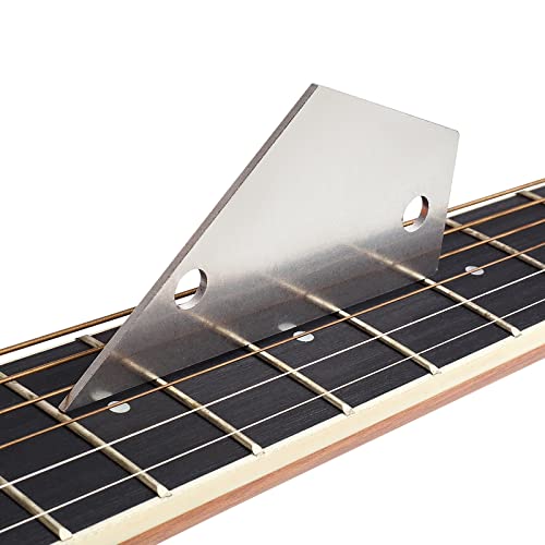 Frautron Guitar Luthier Tool Kit Includes 16 Inch Guitar Fret Leveling Sanding Beam Fret Leveler, Fret Crowning File, Fret Rocker, Guitar Neck Frautron