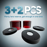 SCULPFUN 3PCS S9 Laser Engraver Official Laser Lens + 2PCS Acrylic Cover, Easy to Install, High Transparency, Oil Resistance, Long Lifespan SCULPFUN