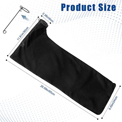 Black Table Saw Dust Collector Bag for 10" Tablesaws, Compatible with Bosch/Dewalt/Makita/Ryobi/Craftsman/Porter Cable/RIGID/Metabo/Kobalt Delta