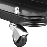 Torin ATR6300B Rolling Creeper Garage/Shop Seat: Padded Mechanic Stool with Tool Tray Storage, Black Large Torin