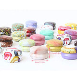 FineInno 12PCS Christmas Tinplate Box, Empty Tin Jars Round Aluminum Cans Aromatherapy Metal Tins with Lids Mini Candle Jars Containers Balm,Stud FineInno