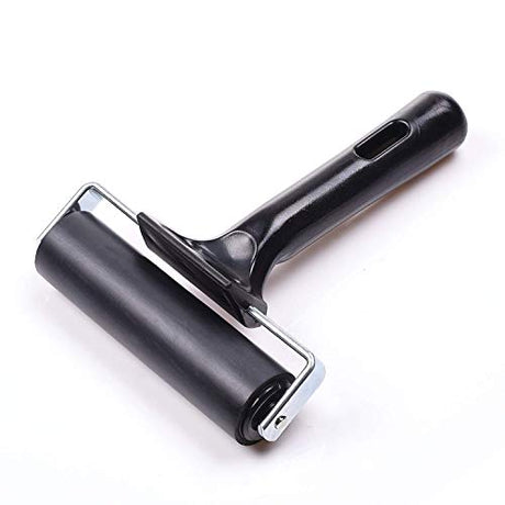 4-Inch Rubber Brayer Roller for Printmaking, Great for Gluing Application Also. (Original Version) AKIRO