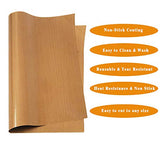 3 Pack PTFE Teflon Sheet 12 x 16" and 3 Rolls 10mm X 33m Heat Resistant Sublimation Thermal Tape for Heat Press Transfer,Non Stick Paper Reusable EQUTY BAYMERS