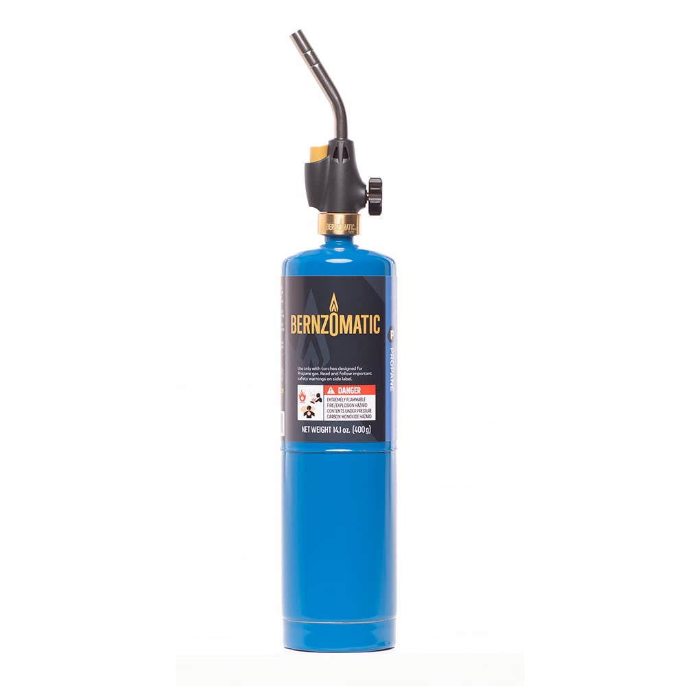 BERNZOMATIC Worthington 336737 WT2301 Trigger Start Propane Torch - WoodArtSupply