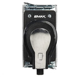 EMAX Air Jitterbug Random Orbital Sander - 3-1/2" x 6-3/4" Pneumatic Orbital Sanding Tool with Thick Rubber Pad & 7,000 Max RPM - EATJS80S1P EMAX