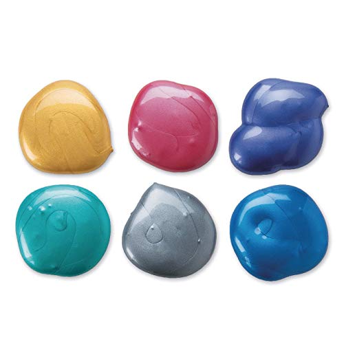 8-oz. Color Splash! Metallic Acrylic Paint Assortment (Set of 6) S&S Worldwide